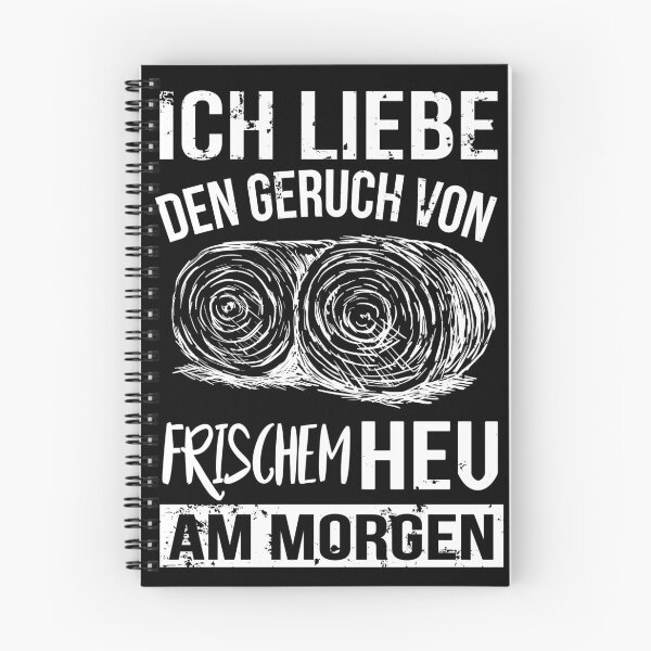 Item preview, Ich liebe den Geruch von frischem Heu am morgen designed and sold by nektarinchen.