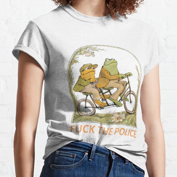 Frog and Toad F**k The Police Classic T-Shirt