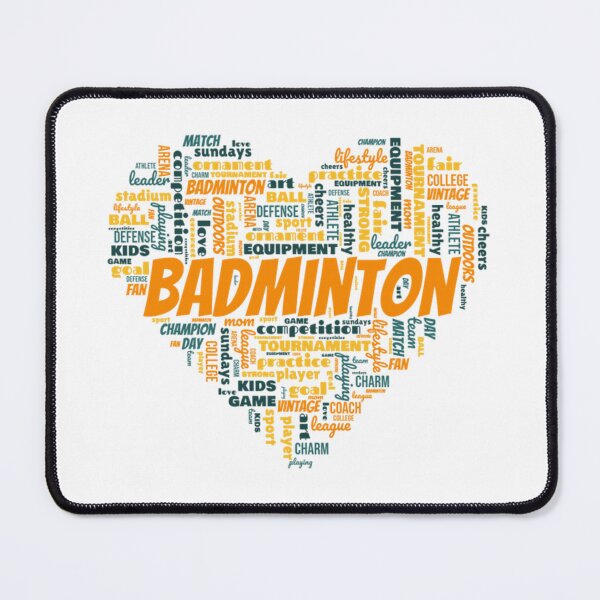 Item preview, Badminton Heart designed and sold by JakeGoodwin.