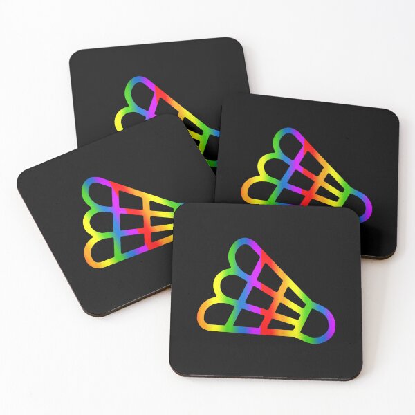 Item preview, Badminton Colorful Rainbow designed and sold by JakeGoodwin.