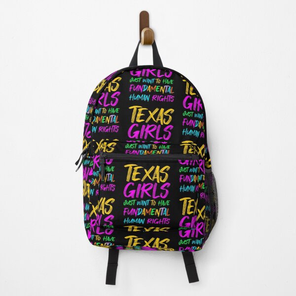 Item preview, Texas Girls Just Want To Have Fundamental Human Rights Text designed and sold by artfulnotebook.