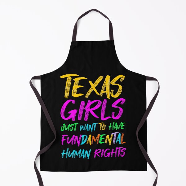 Item preview, Texas Girls Just Want To Have Fundamental Human Rights Text designed and sold by artfulnotebook.