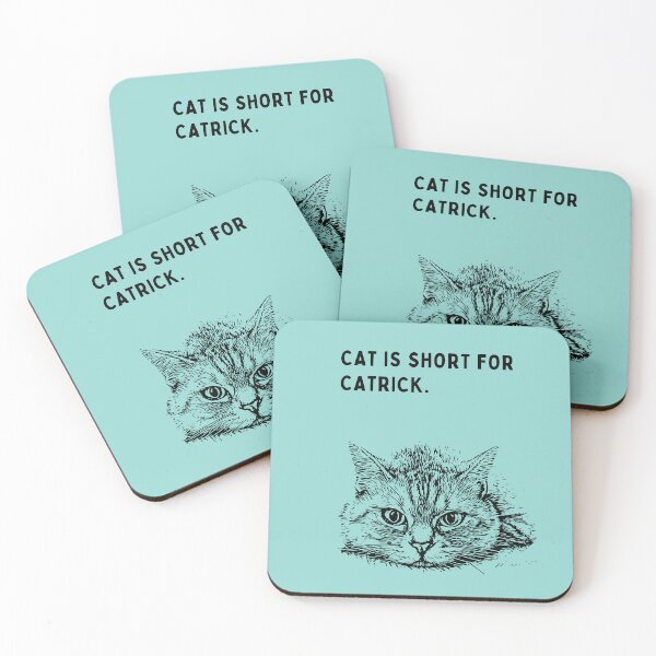 Item preview, Cat is short for Catrick. designed and sold by FloridaKeys1984.
