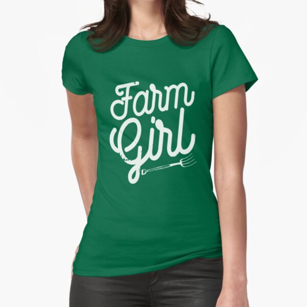 Farm Girl Fitted T-Shirt