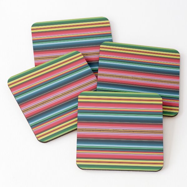 Item preview, Sarape mexican blanket vibrant tribal pattern zarape southwest modern zerape designed and sold by T-Mex.