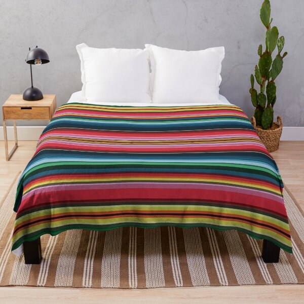 Item preview, Sarape mexican blanket vibrant tribal pattern zarape southwest modern zerape designed and sold by T-Mex.