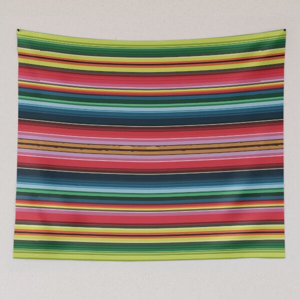 Item preview, Sarape mexican blanket vibrant tribal pattern zarape southwest modern zerape designed and sold by T-Mex.