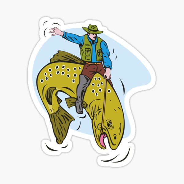 Bass Fishing! Sticker for Sale by FloridaKeys1984