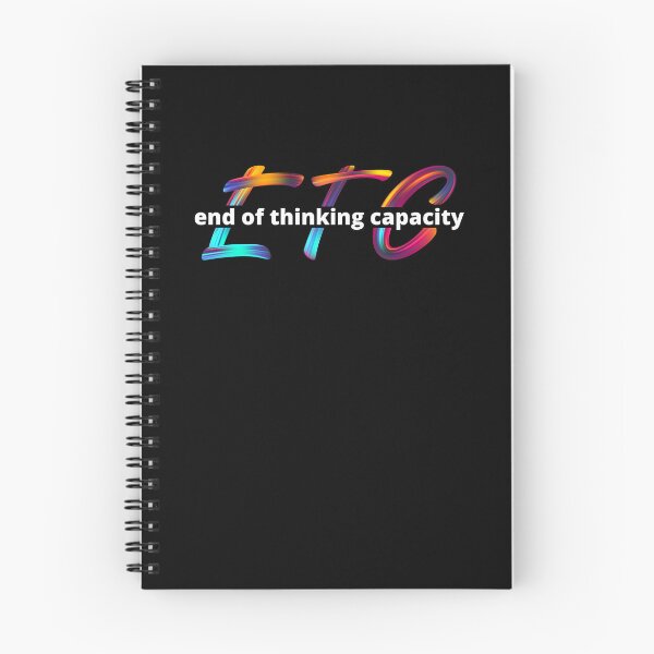 Item preview, ETC End Of Thinking Capacity designed and sold by GeeHanz.
