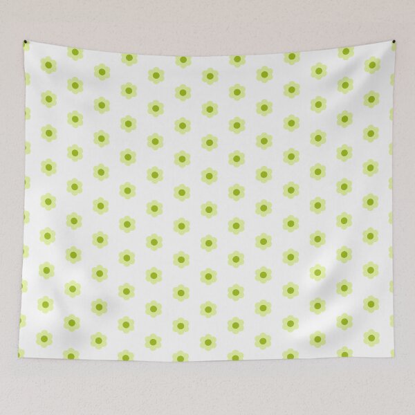 Item preview, Australian Mint Tiny Flowers | Beautiful Interior Design designed and sold by infinitehue-5.