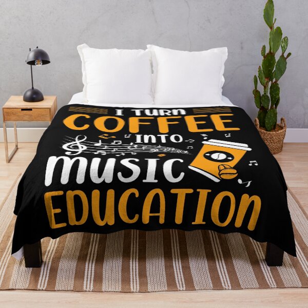 Item preview, I Turn Coffee Into Music Education designed and sold by Peggy4822.