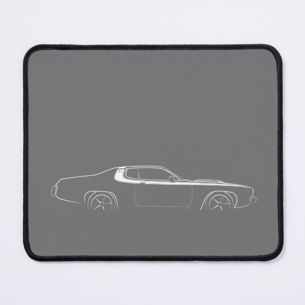 Item preview, 1974 Plymouth Roadrunner - profile stencil, white designed and sold by mal-photography.