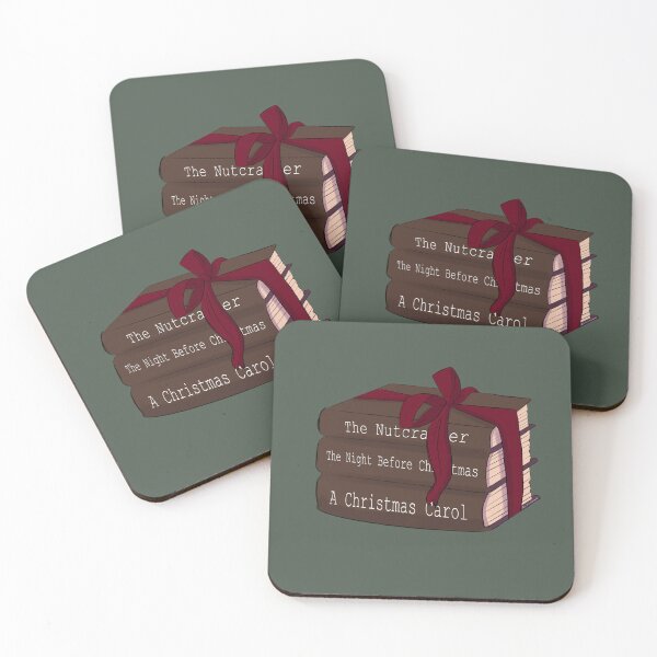 Item preview, Christmas book stack designed and sold by LisaMichelleArt.