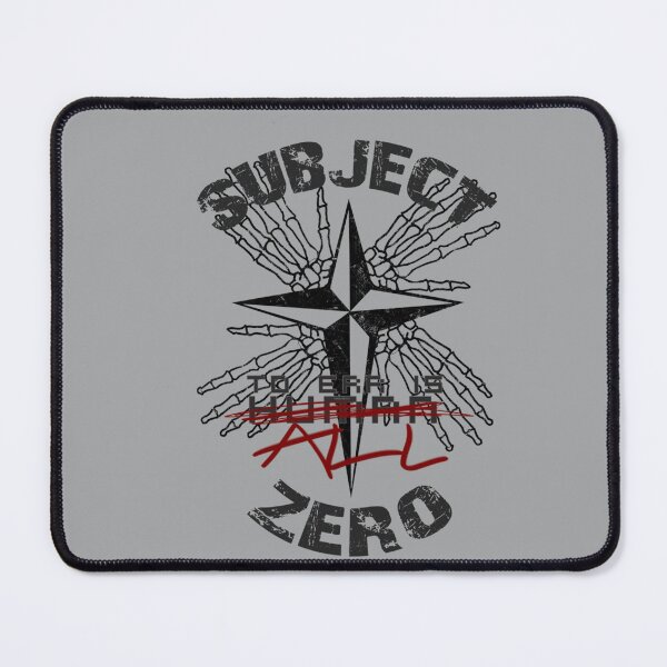 Item preview, Subject Zero- To Err is All Baseball ¾ Sleeve  designed and sold by HumbleSprite.