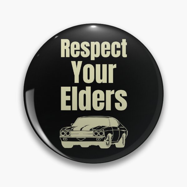 Item preview, Respect Your Elders Classic Muscle Car designed and sold by nwaja-art.