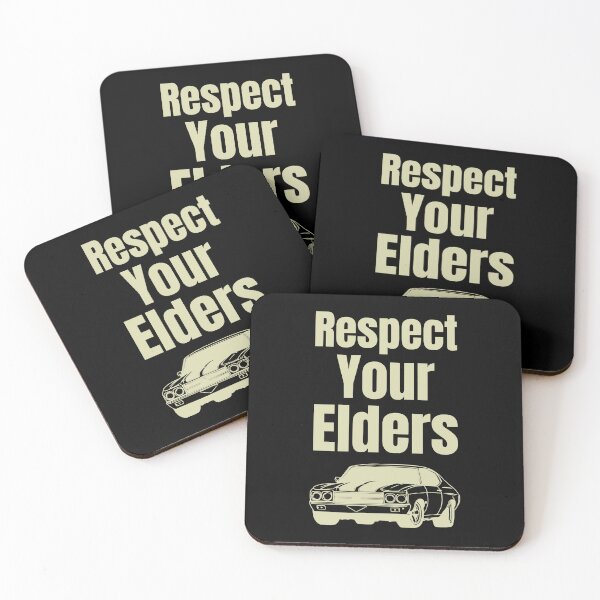 Item preview, Respect Your Elders Classic Muscle Car designed and sold by nwaja-art.