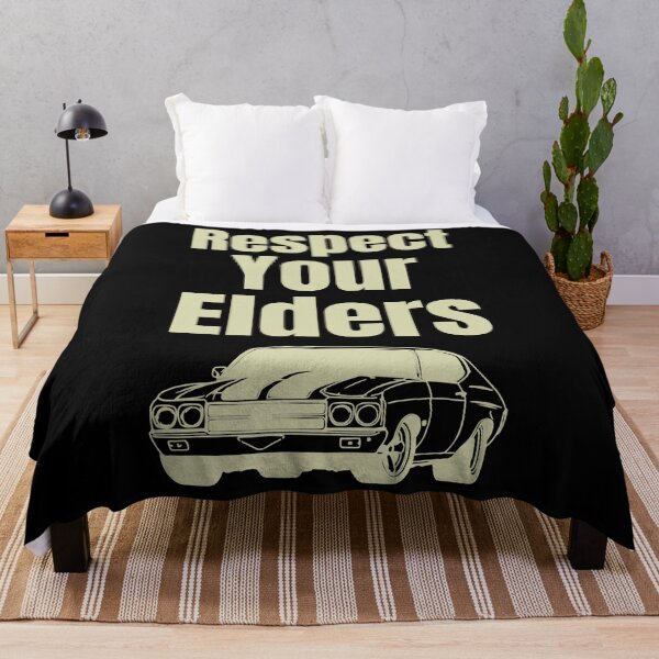 Item preview, Respect Your Elders Classic Muscle Car designed and sold by nwaja-art.