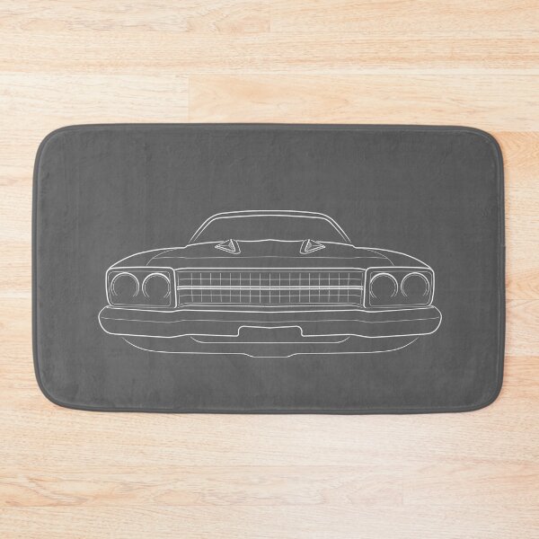 Item preview, 1974 Plymouth Roadrunner - front stencil, white designed and sold by mal-photography.