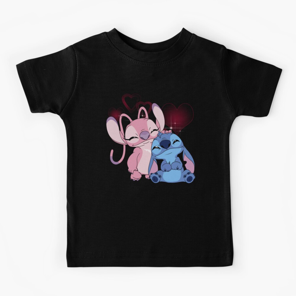 Cute Stitch & Angel from TeePublic