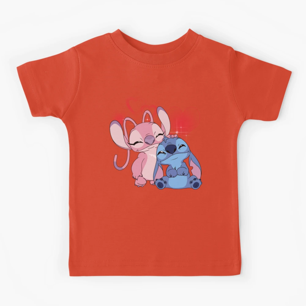 T-shirt enfant for Sale avec l'œuvre « Stitch - Cute Stitch & Angel /  Meilleurs cadeaux pour hommes et femmes » de l'artiste WilliamSullivaf