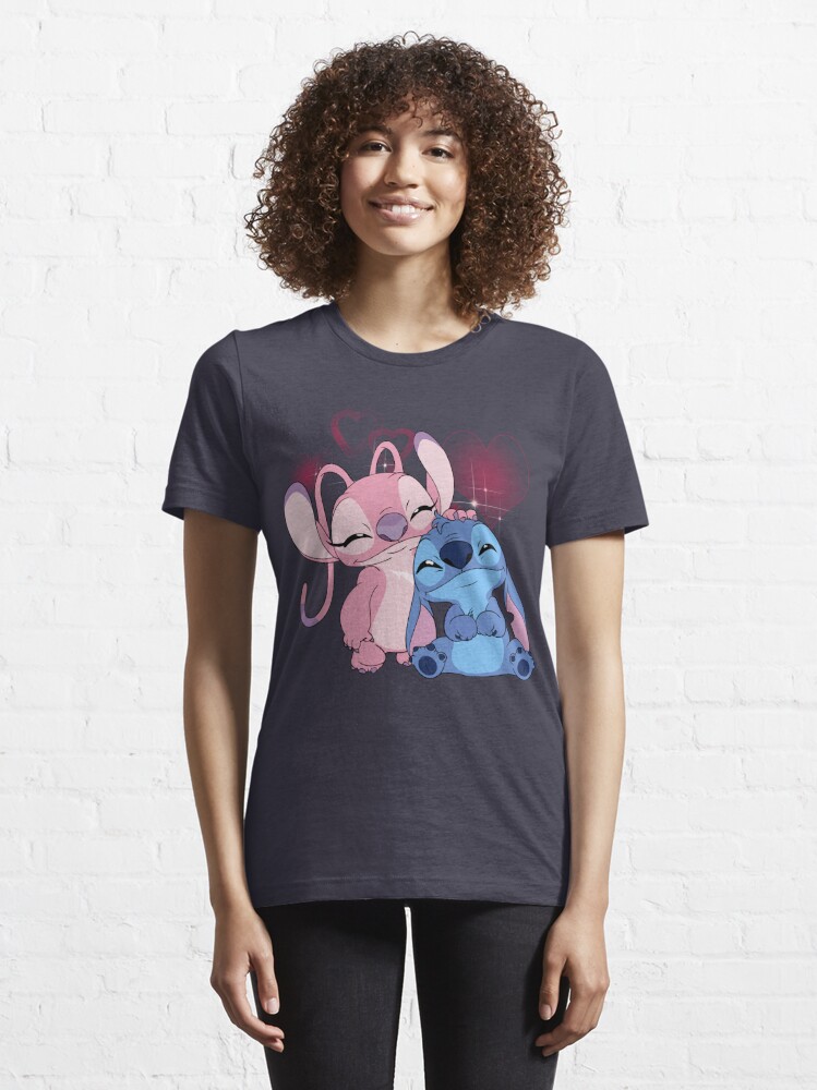 T-shirt enfant for Sale avec l'œuvre « Stitch - Cute Stitch & Angel /  Meilleurs cadeaux pour hommes et femmes » de l'artiste WilliamSullivaf