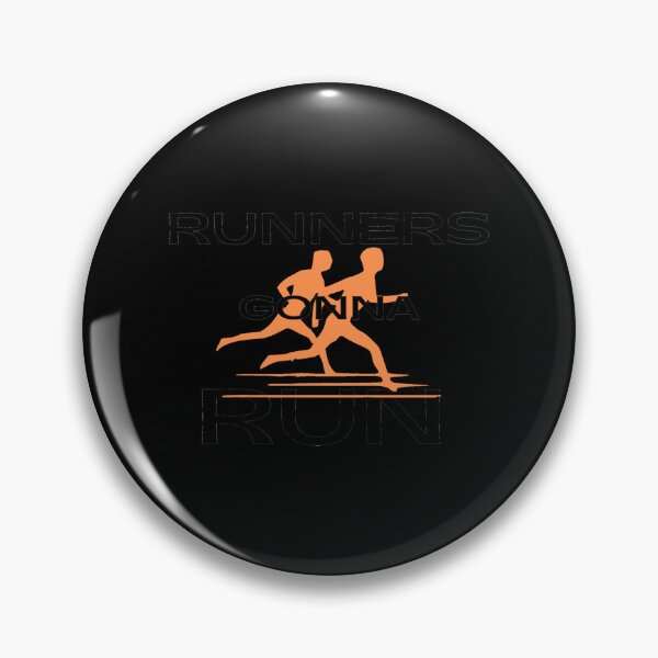 Item preview, Runners Gonna Run Sticker designed and sold by verarheaf9.