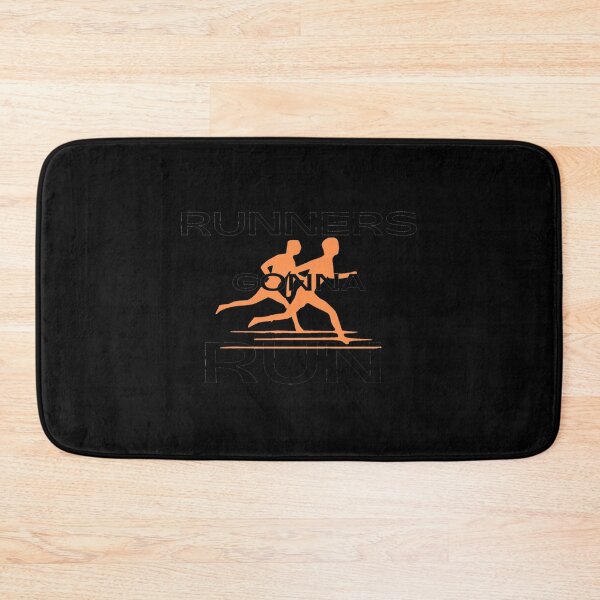 Item preview, Runners Gonna Run Sticker designed and sold by verarheaf9.