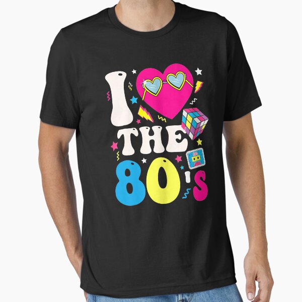 Item preview, I Love The 80s Funny Vintage Retro 80's 1980s Eighties Party designed and sold by nwaja-art.