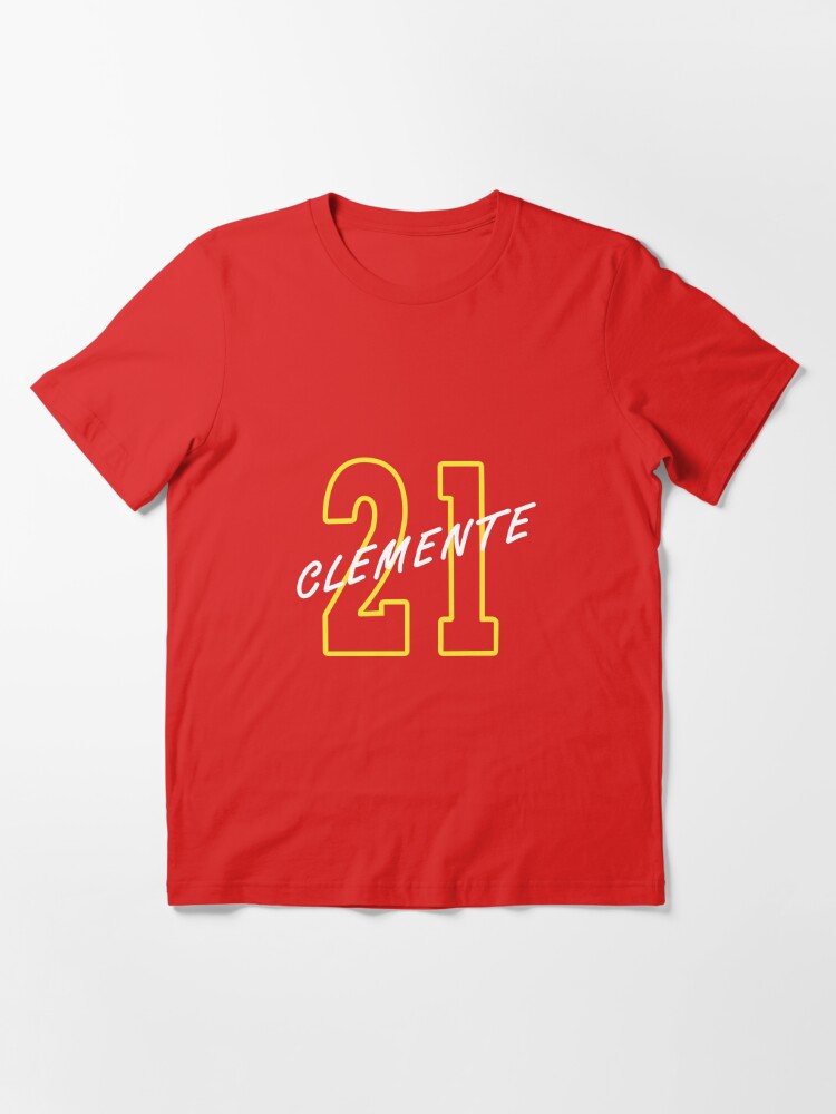 GraficoandCo Clemente Shirt | Retire 21 Shirt | Roberto Clemente | Unisex Jersey Short Sleeve Tee