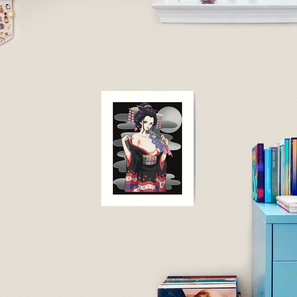 Nico Robin Nip Slip Wano Gear (background)  Art Print for Sale by