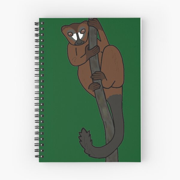 Item preview, Red-Bellied Lemur - Eulemur rubriventer male designed and sold by Caitlyn M Cooper.