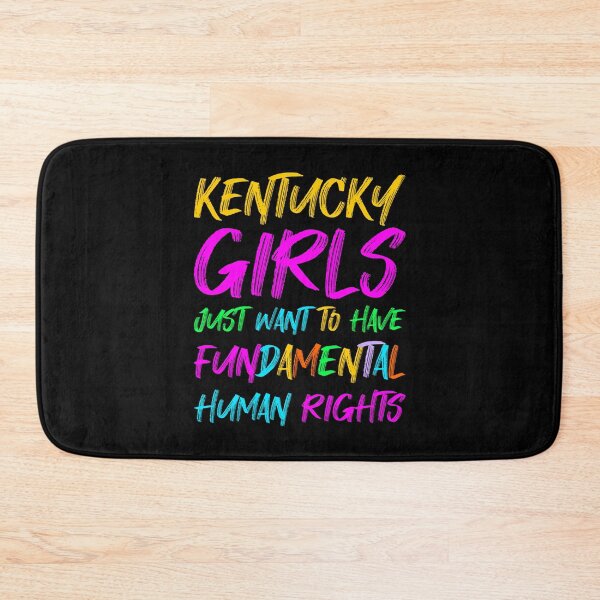 Item preview, Kentucky Girls Just Want To Have Fundamental Human Rights Text designed and sold by artfulnotebook.