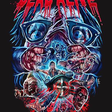 Dead Alive Braindead Gore Horror Movie Peter Jackson T-Shirts Gift For  Fans, For Men and Women Essen | Art Board Print