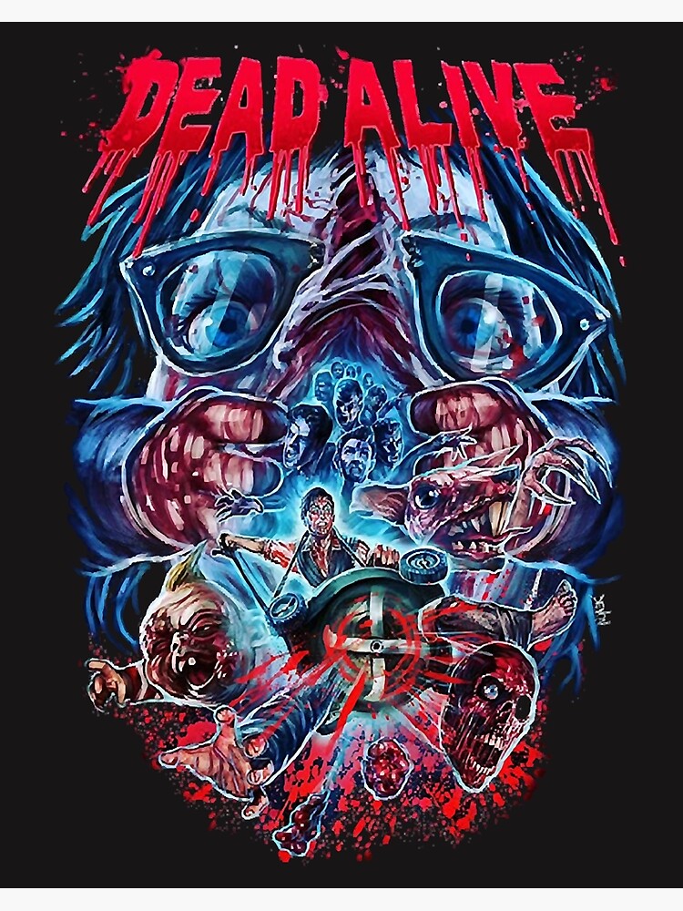 Dead Alive Braindead Gore Horror Movie Peter Jackson T-Shirts Gift For  Fans, For Men and Women Essen | Art Board Print