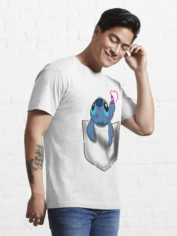 Stitch Cute Pocket Stitch/Gifts Friends Kids T-Shirt for Sale by  WilliamSullivaf