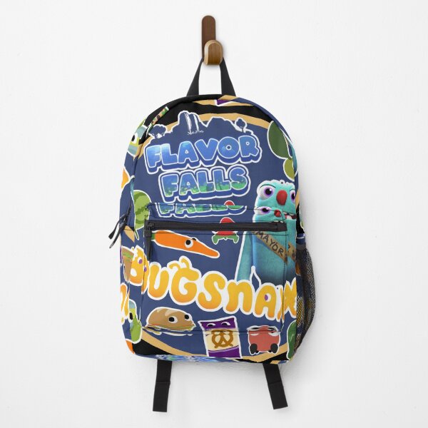 Item preview, Flavor Falls Bugsnax Fan Art Bookbag Schoolbag Kinda Bug Kinda Snack  designed and sold by MrsLittleBear.