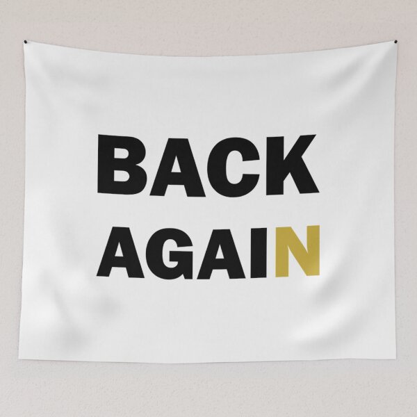 Item preview, back again warriors shirt   designed and sold by HunterWar.