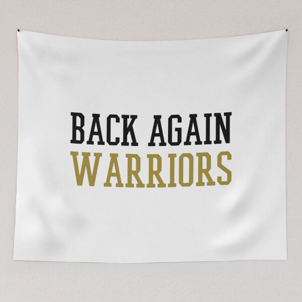 Item preview, back again warriors shirts   designed and sold by HunterWar.