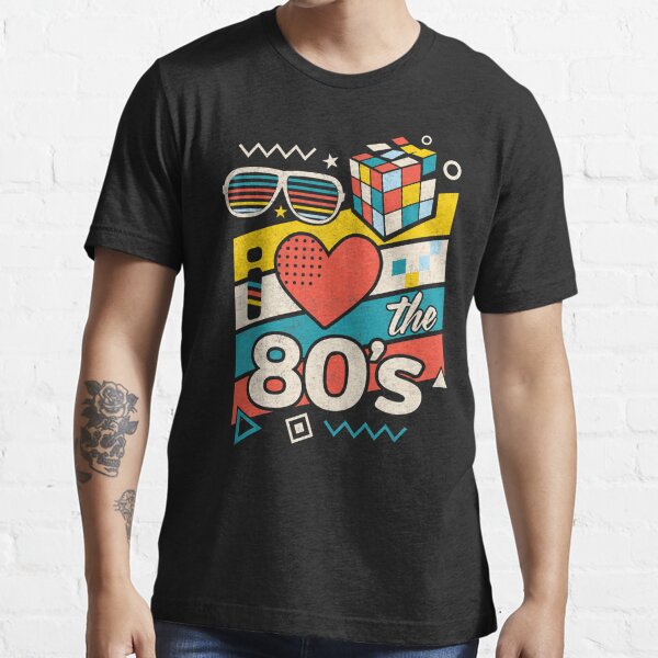 80s Shirts for Women I Love The 80's Shirts Vintage 80s Outfit Top