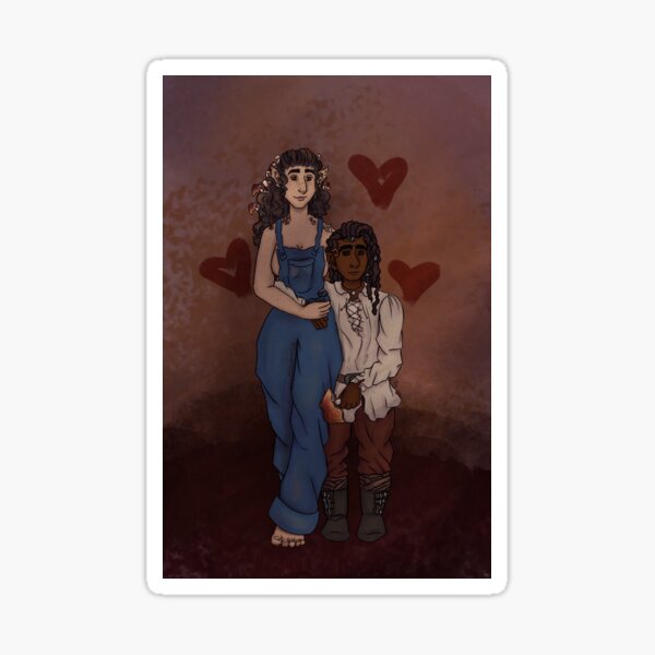Item preview, NADDPOD Moonshine Cybin and Jemma Bronzebeard art print designed and sold by lidocaineandlav.