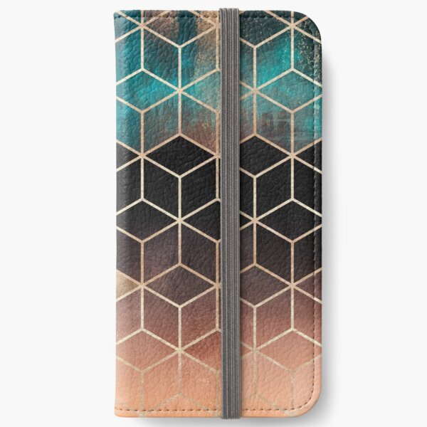 Ombre Dream Cubes iPhone Wallet