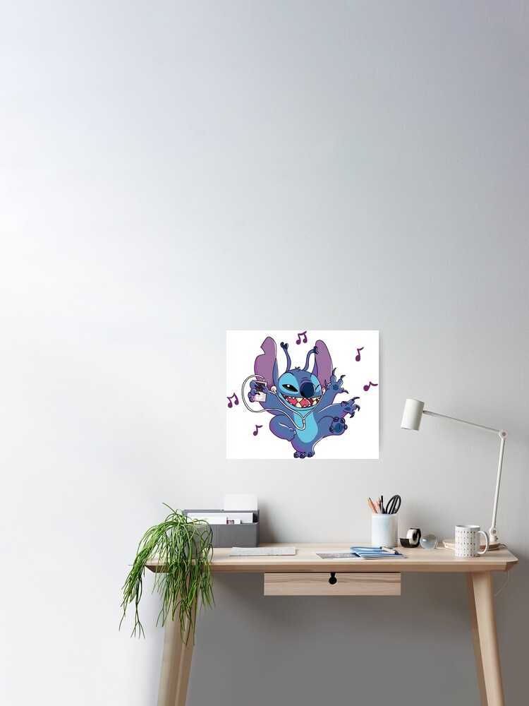 Stitch Get Your Groove On/Best Seller Designs For Men & Women | Poster