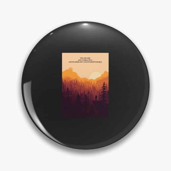 Item preview, Firewatch Minimalist Quote Classic Essent designed and sold by denhamma.