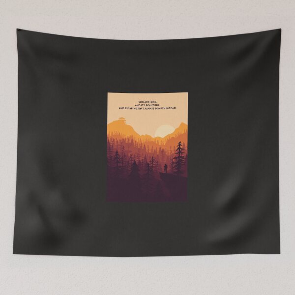 Item preview, Firewatch Minimalist Quote Classic Essent designed and sold by denhamma.
