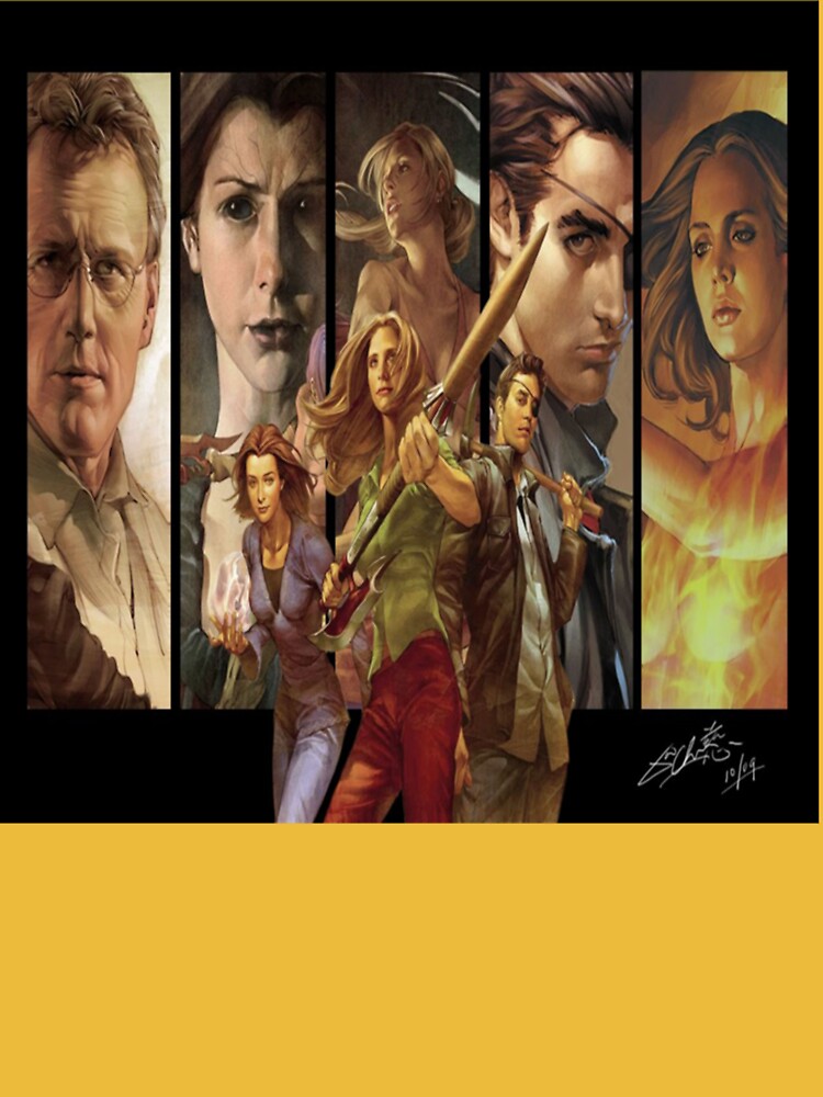 Buffy the vampire Slayer Season 8 motion comic gang Scoobies art iPad Case  & Skin for Sale by Peachpanic96