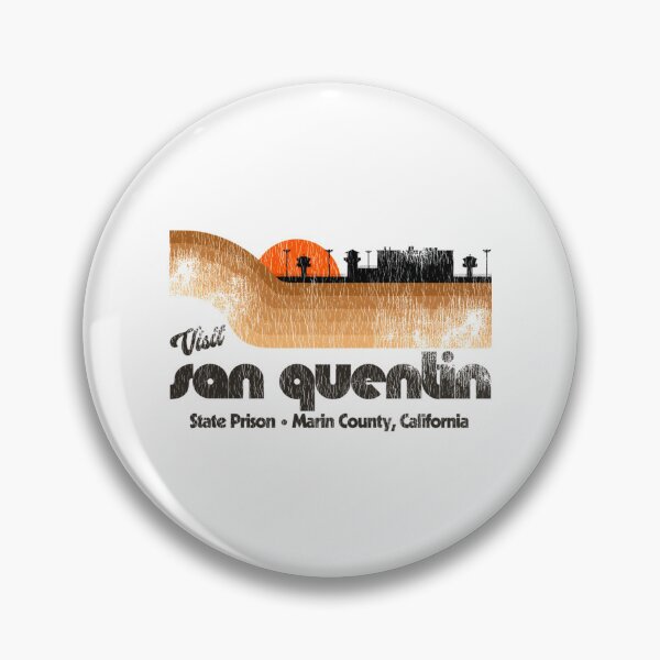 Item preview, Visit San Quentin Prison Retro Tourist Souvenir   designed and sold by HunterWar.