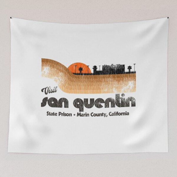 Item preview, Visit San Quentin Prison Retro Tourist Souvenir   designed and sold by HunterWar.
