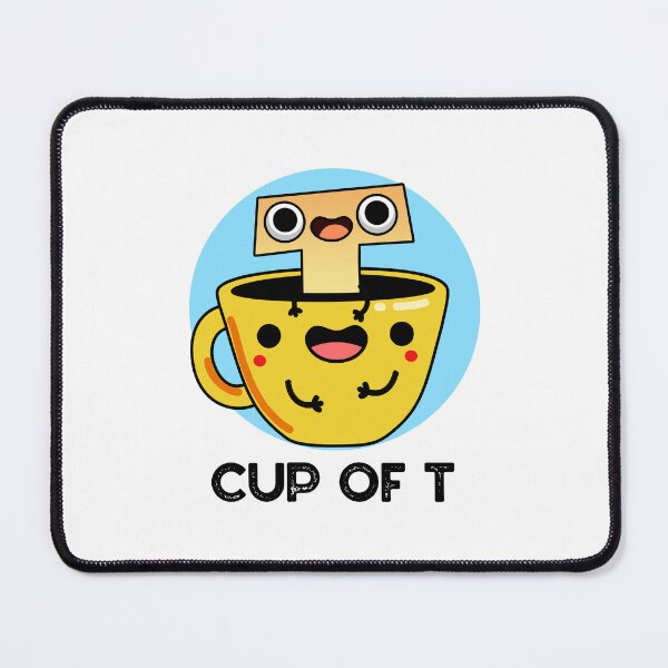 Item preview, Cup Of T Funny Alphabet Tea Puns  designed and sold by punnybone.