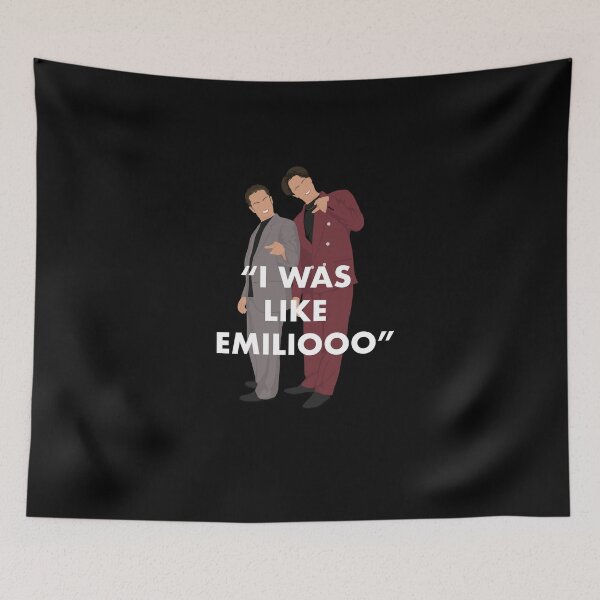 Item preview, "I was like Emiliooo" - Night at The Roxbury designed and sold by Primotees.