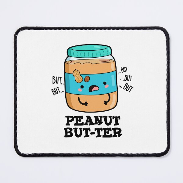 Item preview, Peanut Butter Funny Food Puns designed and sold by punnybone.